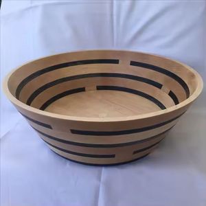 Meilleures ventes en ligne Bol en résine époxy et en bois de qualité supérieure pour servir des aliments et des collations - Product Image 2