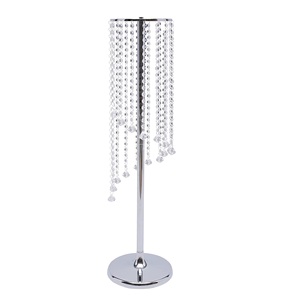 Juego de fabricante confiable de 4 soportes de metal de flores geométricas de decoración de alta calidad con tamaños de 40 32 24 y 16 pulgadas - Product Image 3