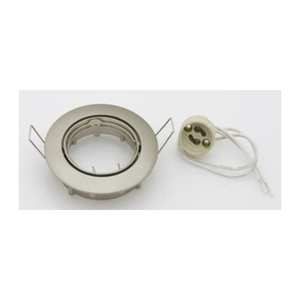 Focos Empotrables Orientables X LED GU10 Níquel Satinado - Product Image 1