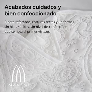 Cubrecama de Verano MANEMI con 1 o 2 Fundas de Almohada, Varios Tamaños - Product Image 2