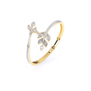 Bracelets de diamants cultivés en laboratoire en or rose 14Kt à la mode Design unique Bijoux personnalisés pour femmes pour les fêtes de mariage - Product Image 5