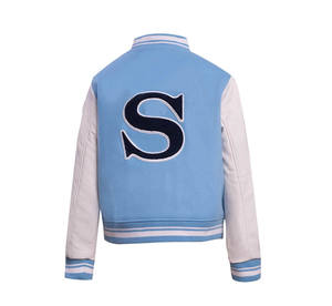 Veste universitaire en laine de haute qualité, design personnalisé, pour équipes, clubs de baseball, style Letterman, respirante pour l'automne - Product Image 6