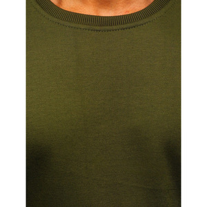 Sudadera Lisa de Cuello Redondo para Hombre, Mezcla Suave de Algodón y Poliéster, para Impresión de Logotipo Personalizado - Product Image 4