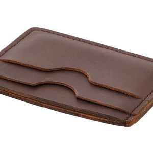 Porte-cartes en cuir véritable Index, portefeuille fin minimaliste, étui pour cartes de crédit, organiseur de poche pour homme - Product Image 6