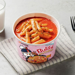 Hot Cay SamYang nóng gà tapokki Bát 185g hàng đánh giá Hàn Quốc ngay lập tức Tteokbokki đặt hàng số lượng lớn Nhà cung cấp các nhà bán lẻ siêu thị - Product Image 3