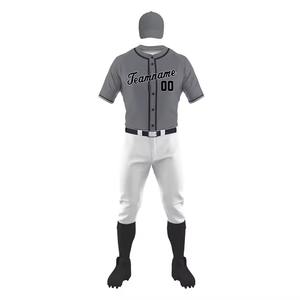 Uniformes de Béisbol Personalizados, Transpirables, para Hombre, Ropa de Equipo para Adultos, Tela de Poliéster de 300g, Colores y Diseños Personalizados, Nueva Llegada - Product Image 1
