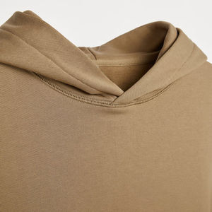 Sudaderas con capucha de alta calidad para hombre bordado logotipo personalizado impresión 100% algodón polar de secado rápido transpirable Streetwear con capucha - Product Image 4