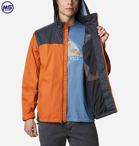 เสื้อแจ็คเก็ตกันลมสำหรับผู้ชาย,เสื้อแจ็คเก็ตกันลมสำหรับกีฬากลางแจ้งลำลองระบายอากาศได้ดีกันน้ำ - Product Image 3