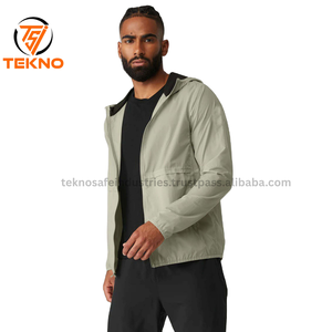 Veste Softshell pour homme pour l'automne hiver imperméable coupe-vent chaud avec poches zippées coupe-vent en toile décontractée fine épaisseur - Product Image 3