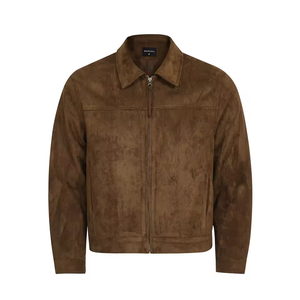 เสื้อแจ็คเก็ตยูนิเซ็กซ์สำหรับฤดูใบไม้ร่วงและฤดูหนาว สไตล์อเมริกันเรโทร ดีไซน์ระดับไฮเอนด์ ทรงหลวมแบบดีคอนสตรัคชั่น ซิป ปักลาย ยั่งยืน สวมใส่สบาย - Product Image 4