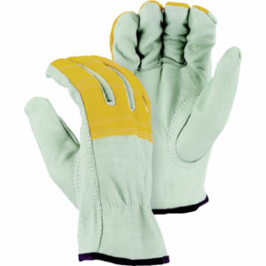 Gants de sécurité réfléchissants en cuir de vachette Gants de travail industriels robustes confortables et doux avec résistance à l'abrasion - Product Image 2