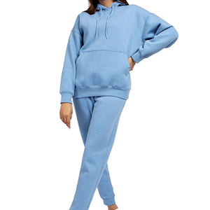 Sudadera con capucha y panel horizontal blanco, venta al por mayor, ropa de calle de alta calidad, sudaderas con capucha informales para mujer, manga larga, algodón, estampado personalizado - Product Image 2