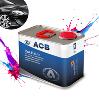 Cat Semprot Transparan ACB Campuran Cat Akrilik Otomotif Profesional Cat Mobil Pintu Baja Cat Otomotif Pengencer untuk Mobil