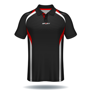 Tissu spandex solide à séchage rapide pour hommes Golf pour polo Performance Pull en jersey à manches courtes en coupe normale - Product Image 3
