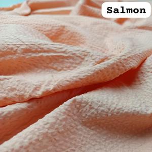 ผ้า Seersucker ฝ้ายมีน้ำหนักเบาแต่แข็งแรงเพียงพอสำหรับเบาะดูแลง่ายแห้งเร็วหลังซัก - Product Image 5