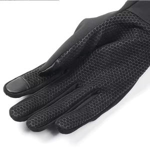 Vente chaude Gants de course tactiles unisexes de haute qualité Logo personnalisé Gants en silicone pour la course à pied en plein air pour hommes femmes Randonnée Course à pied - Product Image 3