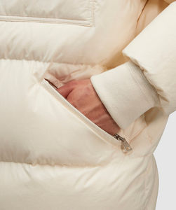 Veste matelassée pour homme à capuche, fermeture éclair et boutons, veste matelassée à capuche, veste matelassée extrêmement chaude en hiver, vente en gros - Product Image 6