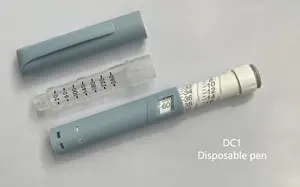 3 ml wiederverwendbarer einweg-Metall-Kunststoff-Insulin-Pen mit variabler Dosis Medizinstift