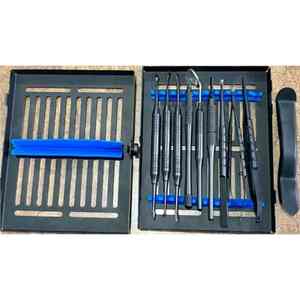 Kit de cirugía dental y bucal microperiodontal de acero inoxidable de alta calidad, instrumentos quirúrgicos reutilizables de clase I aprobados por CE - Product Image 2