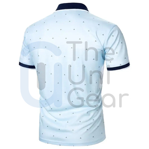 Producto Superior, Último Diseño, Camiseta de Punto Sólida para Hombre, de Alta Calidad, Secado Rápido, Informal, Deportiva, para Golf, al por Mayor - Product Image 6