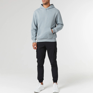 Vente en gros de sweats à capuche surdimensionnés pour hommes pull-over vierge en coton épais 450gsm logo personnalisé OEM ODM fournisseur d'usine - Product Image 6