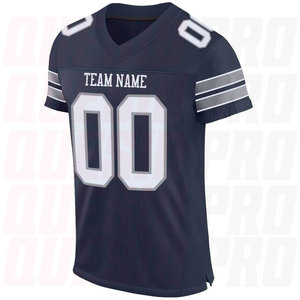 Maillots de football américain de haute qualité, vêtements de sport, sublimation, entraînement, tops pour fans, broderie, numéro d'équipe - Product Image 6