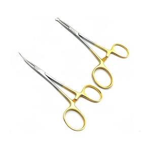 Juego de fórceps de vasectomía sin bisturí Manual nuevo de marca, instrumentos quirúrgicos reutilizables de acero inoxidable alemán de 14cm, anillo fino NSV - Product Image 1