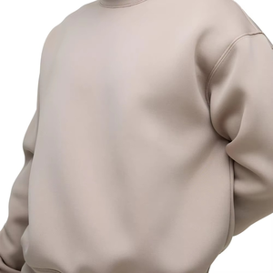 2025 sweats pour Logo personnalisé col rond surdimensionné à la mode manches longues pull sweats tendance Boxy Fit sweats - Product Image 5