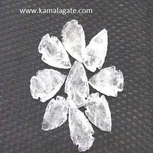 Puntas de flecha de cristal de piedras preciosas naturales tejidas a mano artesanías de piedra semipreciosa de tamaño pequeño - Product Image 4