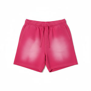 Shorts en coton 100% délavé au soleil de haute qualité, shorts vintage délavés, shorts en molleton français, shorts délavés à l'acide, shorts pour homme - Product Image 5