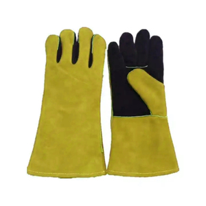 Gants de soudage en cuir haute durabilité pour les tâches lourdes avec des gants de sécurité confortables et respirants pour usage industriel - Product Image 4