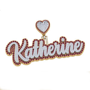 Sophistiqué Plaqué Or Moissanite Pendentif Charme E Couleur Brillant Coupe VVS2 En Gros Hip Hop Unisexe Partie Bijoux - Product Image 4