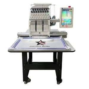 NUEVA Máquina de Bordar Comercial Plana de 15 Agujas, Cabezal Único PR10500X, Operación Manual, 1000 RPM - Product Image 5