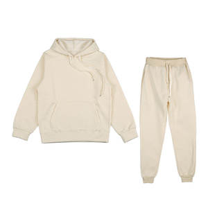 Spring Autumn Tracksuit Casual Long Sleeve <b>Hoodie</b> With High Waist Sweatpants Sportswear <b>Workout</b> 2 Piece Set - Product Image 1