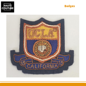 Los más vendidos, calidad inigualable, personalizable, 8 cms de largo, fieltro hecho a mano y lingotes, insignias cosidas de Ucla California - Product Image 5