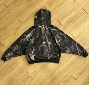 Sudaderas con capucha orgánicas personalizadas con lavado ácido informales para hombre, sólidas 100% básicas de algodón, el mejor precio al por mayor para la temporada de invierno, con capucha teñida lisa - Product Image 6