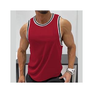 Débardeur personnalisé grande taille pour hommes, décontracté, respirant, séchage rapide pour l'entraînement de fitness et de course à pied en plein air, design personnalisable pour hommes - Product Image 1