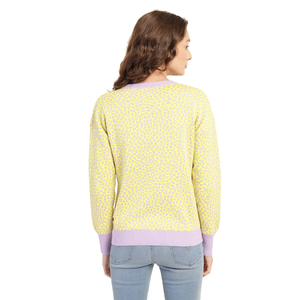 Sweat-shirt à manches longues personnalisable pour l'hiver 2023, pull-over décontracté imprimé à col rond pour femmes, 100% coton, écologique, respirant - Product Image 2