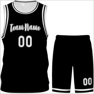 Maillots de basketball unisexes sur mesure grande taille en gros – Qualité supérieure, 100 % polyester, antibactériens, respirants, en maille imprimée transparente - Product Image 2