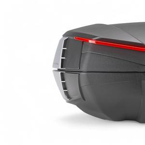 Pour Top Case GIVI V49N AIR Monokey 49 L, boîte en plastique avec réflecteur noir et rouge pour le rangement - Product Image 4