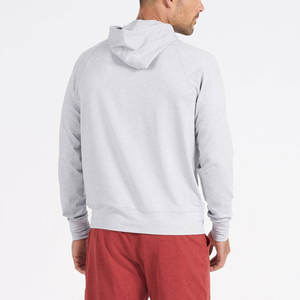 New Winter Printed Oversize Zipper-Up Hoodie Street Wear <b>Thick</b> <b>Fleece</b> Drop Shoulder Plain Blank Custom Men Hoodies Sale OEM - Product Image 3