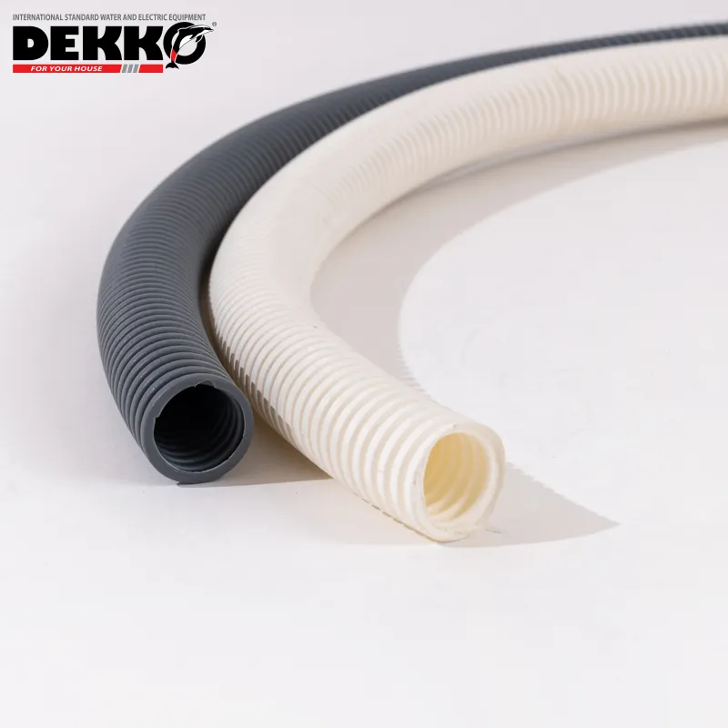 Dekko Accessoires Gegolfd Pvc Flexibele Buis Flexibele Plastic Buis Buis Stijve Buis Gemaakt In Vietnam