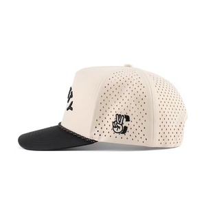 Gorras de Béisbol de Dos Tonos, Gorras de Golf con Cuerda Perforada, Impermeables, con Logotipo Bordado Curvo, Gorras Deportivas de Fábrica VN para Golfistas - Product Image 4