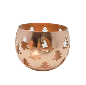 Stylish Design Round Iron Votive Holder Copper Antique <b>Candle</b> Jar for Christmas Lighting Decoration Handmade in <b>Bulk</b> - Product Image 1