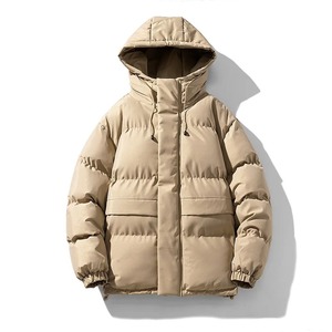 Otoño con capucha Casual marca a prueba de viento prendas de vestir sombrero Parkas nueva chaqueta acolchada de invierno Cálido impermeable Parkas chaquetas de hombre - Product Image 3