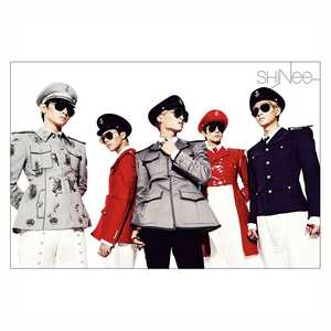 Affiches modernes SHINee avec cadre noir pour décoration murale - Product Image 3