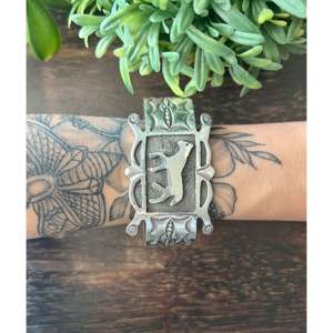 Emerson Kinsel Sterling <b>Silver</b> Horse-Themed Fashion <b>Cuff</b> <b>Bracelet</b> - Product Image 3