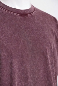 Oversized Acid Wash T <b>Shirt</b> Washed Effect Relaxed Fit Casual Street Style Tee for Everyday Comfort Wear - Product Image 2