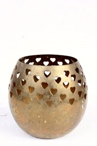 Cuenco de latón con forma de búho para decoración de mesa, cuenco con diseño de Corazón dorado para servir frutas y decoración moderna - Product Image 4