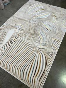 Alfombras Turcas Modernas de Polipropileno Tejidas a Máquina, Alfombras de Yute de Alta Calidad Resistentes a las Manchas, de Pelo Alto, Abstractas, para Dormitorio y Hogar - Product Image 4